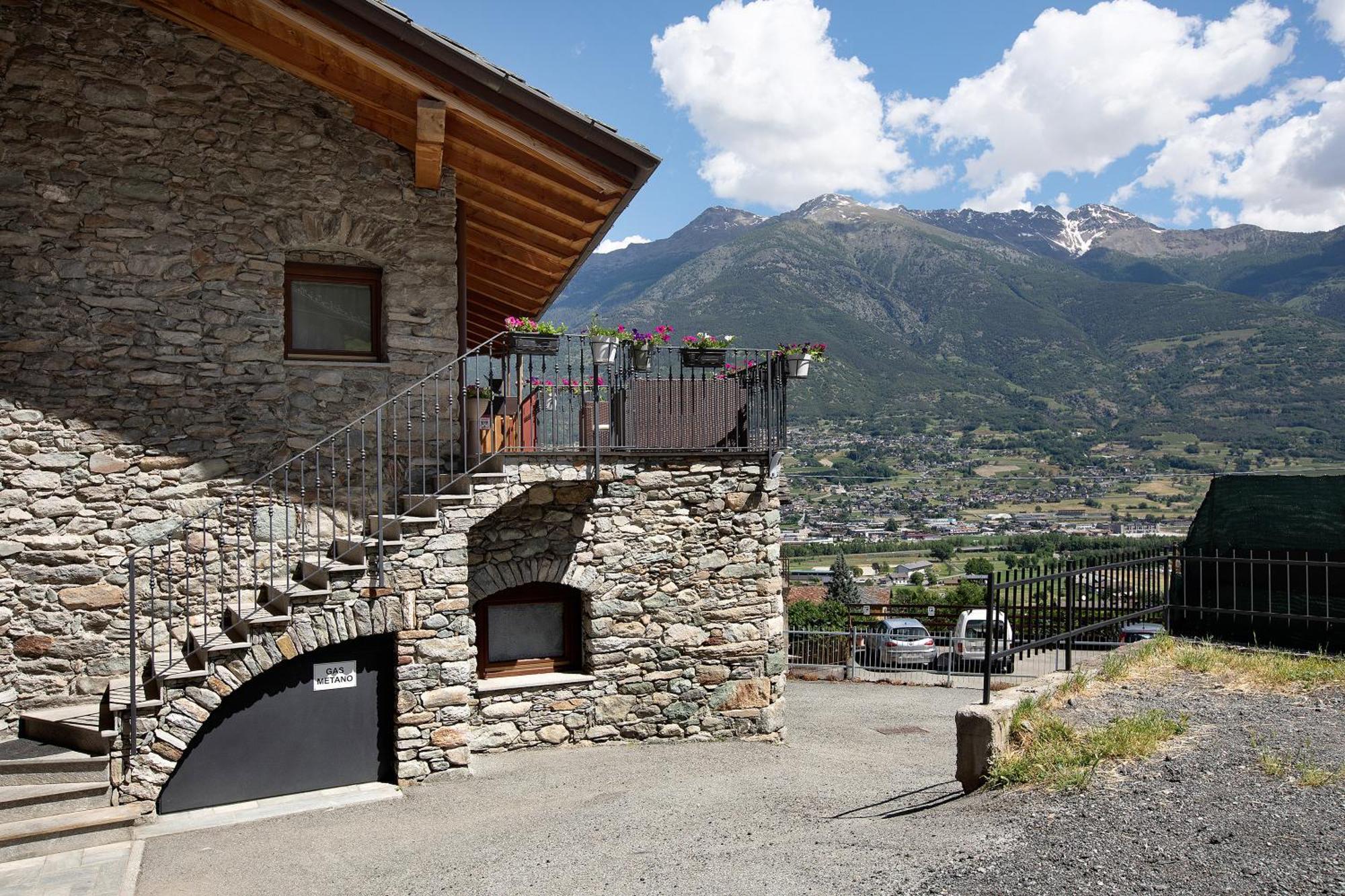 Maison Bebe Terre Blanche Aosta Dış mekan fotoğraf